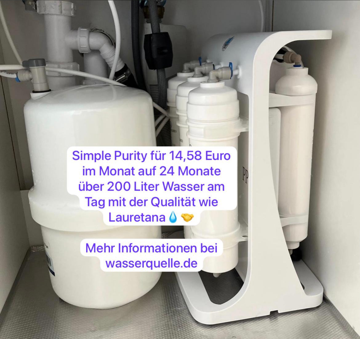 Simple Purity Wasserquelle 💧 mit 50% Rabatt als Weihnachtsgeschenk 🤝